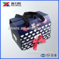Ecofriendly cheap packing boxes, folding paper box, gift packing box with handle